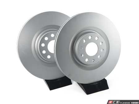 ES#3432327 - 1k0615301mKT41 - Front Brake Rotors - Pair (345x30) - Coated, high carbon premium rotors - Pagid - Audi Volkswagen