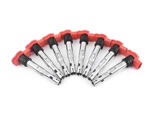 ES#3672222 - 06e905115fkt3KT - Ignition Coils - Set Of Eight  - Take care of misfires and keep your engine running smooth - Genuine Volkswagen Audi - Audi Volkswagen