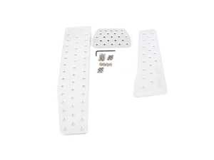 ES#3438373 - tms3005032KT - Turner Performance Complete Pedal Set - Automatic Transmission - Silver anodized aluminum - includes dead pedal - Turner Motorsport - BMW