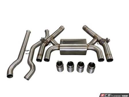 ES#4615855 - 11-067PDK - Active Autowerke Valved Axle-Back Exhaust - Brushed, Black, Or Carbon Tips - The ultimate F87 M2 Competition exhaust with your choice of exhaust tips - Active Autowerke - BMW