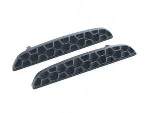 ES#3618593 - R22-1-1000-01 - Matte Black Honeycomb Rear Reflector Inserts  - Ditch the stock reflectors with these inserts from Acexxon. - Acexxon - BMW