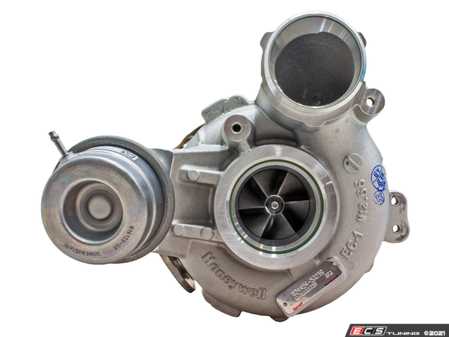 ES#4177000 - 11657850317 - Turbocharger - Right Side - Replacement factory turbocharger for cylinders 1-4. No core charge! - Garrett - BMW