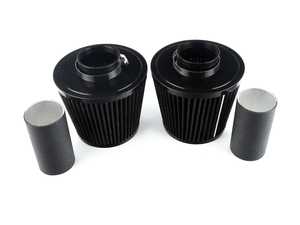 ES#4372202 - N54DCI - ARM Dual Cone Intake - Replace your restrictive factory airbox with two pleated and inverted high-flow air filters! - ARM Motorsports - BMW