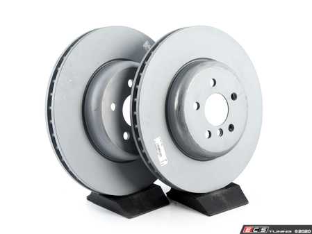 ES#4016987 - 34116860909-1KT - Front Brake Rotor Pair - A high quality aftermarket alternative. - Zimmermann - BMW