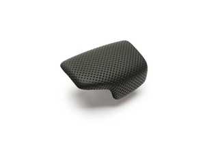 ES#4389485 - 4234-4M-51 - BFI Shift Knob Cover - Air Leather - Black - Perfect for an OEM plus look - Black Forest Industries - Audi