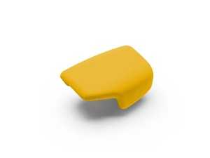 ES#4389491 - 5234-4M-55 - BFI Shift Knob Cover - Napa Leather - Giallo Taurus Yellow - Perfect for an OEM plus look - Black Forest Industries - Audi