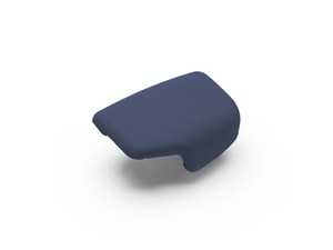 ES#4389490 - 5234-4M-53 - BFI Shift Knob Cover - Napa Leather - Maritime Blue - Perfect for an OEM plus look - Black Forest Industries - Audi