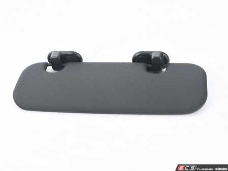 ES#4338273 - 51167376860 - Sun Visor Lateral Black - Right - Used to block out the sun on the side window, euro part upgrade to replace the passenger side headliner handle. Panorama roof version - Genuine European Mini - MINI