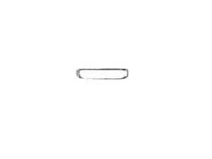 ES#4389603 - 51117250787 - Chrome Frame Air Inlet  - Mounts to the lower bumper by the grille - Bremmen Parts - MINI