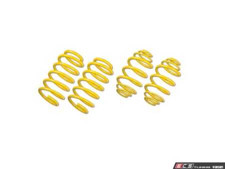 ES#4389706 - 28210188 - ST Sport Spring Set - Average lowering front: 1.2" rear: 0.8" - Suspension Techniques - Audi
