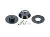 ES#4365473 - 00843612186904 - Rear Wiper Delete Kit - Black - 38mm Billet Cap, Weather-Proof, fits holes 16mm to 30mm - ZSPEC Design - MINI