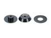 ES#4365473 - 00843612186904 - Rear Wiper Delete Kit - Black - 38mm Billet Cap, Weather-Proof, fits holes 16mm to 30mm - ZSPEC Design - MINI