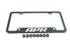 ES#4375716 - A1000010 - APR License Plate Frame - Thick - Features a black finish and includes screw hiders. The perfect addition for any APR tuned vehicle! - APR - Audi Volkswagen Porsche