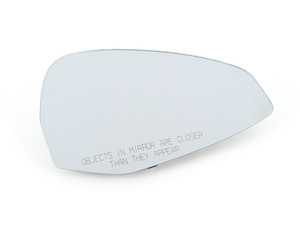 ES#3087541 - 8W0857536K - Heated Mirror Glass - Right - Replace your cracked or broken piece - Genuine Volkswagen Audi - Audi