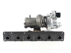 ES#3987658 - 11657636424 - N55 Turbocharger w/ Exhaust Manifold - Brand new turbocharger from OEM BorgWarner - Pneumatic Wastegate - BorgWarner - BMW