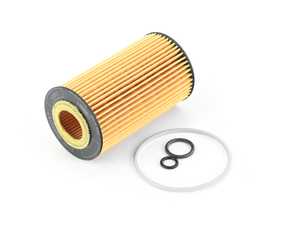 ES#3676824 - 1121840025 - Engine Oil Filter - Includes all needed o-rings for installation - Hengst - Mercedes Benz