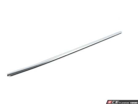 ES#2994544 - 51357362234 - Window Well Strip - Door - Outer Rear - Alu Satiniert - Genuine BMW - BMW