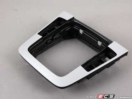 ES#344240 - 3C0864263G3H5 - Console Trim Panel - Matte Chrome - Genuine Volkswagen Audi - Volkswagen