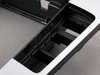 ES#344240 - 3C0864263G3H5 - Console Trim Panel - Matte Chrome - Genuine Volkswagen Audi - Volkswagen