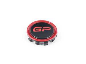 ES#4272147 - 36136893162 - Center Cap - GP3 - Priced Each  - Mounts to the center of the wheel and states GP - Genuine MINI - MINI