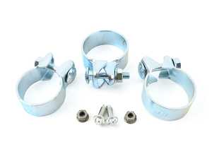 ES#2597504 - E92RMUFFINSKT1 - Rear Muffler Installation Kit - Everything you need to install both rear mufflers - Assembled By ECS - BMW