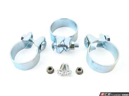 ES#2597504 - E92RMUFFINSKT1 - Rear Muffler Installation Kit - Everything you need to install both rear mufflers - Assembled By ECS - BMW