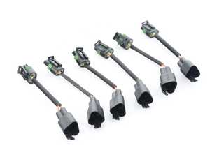 ES#4375764 - 201-0009 - N54 Replacement Coil Power Harness (Pack of 6) - Factory Location (Short Wires) - Replacement wires for the N54 High Performance Ignition Kit (601-0020) from Precision Raceworks - Precision Raceworks - BMW