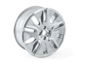 ES#1875410 - 36116789797 - R117 MINI Silver Shield Wheel 17" (4x100) Sliver - Priced Each - 17 x 7J ET:48 - Genuine MINI - MINI