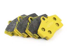 ES#3545855 - 240619 - RSL19 Yellow Endurance Racing Brake Pads - Rear - Low metallic resin bonded compound that maintains a constant friction level across a broad range of temperatures - Pagid Racing - Audi Volkswagen Porsche