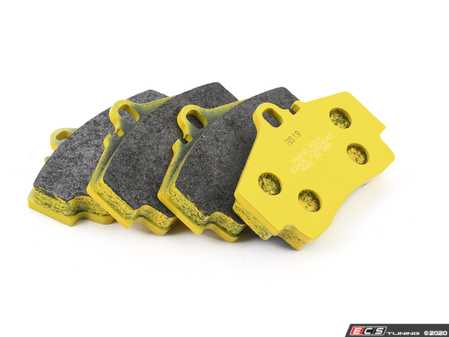 ES#3545855 - 240619 - RSL19 Yellow Endurance Racing Brake Pads - Rear - Low metallic resin bonded compound that maintains a constant friction level across a broad range of temperatures - Pagid Racing - Audi Volkswagen Porsche