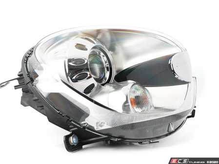 ES#2136778 - 63129807490 - Bi-Xenon Headlight Assembly - Right - Replace your cracked or broken headlight housing - Genuine MINI - MINI