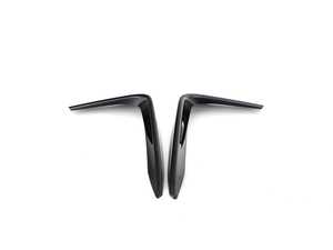 ES#4316146 - 012013LA01 - Audi B9 A5 S-Line/S5 Grille Accent Set - Gloss Black - Upgrade your exterior styling! - ECS - Audi