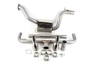 ES#3537144 - SSXVW462 - 3" Cat-Back Exhaust System - Non-Resonated - Featuring polished GT-100 tips - Milltek Sport - Volkswagen