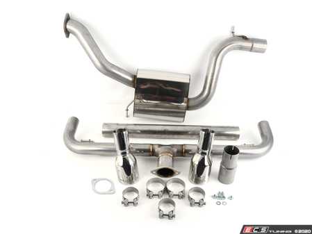 ES#3537144 - SSXVW462 - 3" Cat-Back Exhaust System - Non-Resonated - Featuring polished GT-100 tips - Milltek Sport - Volkswagen