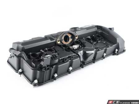 ES#4389418 - 11127552281 - Valve Cover - N52 - A complete valve cover assembly with bolts and gaskets - Elring - BMW