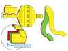 ES#4148401 - 005114LA01 - MK5/MK6 Master Cylinder Brace  - Enhance brake pedal feel! Reduces 58% of master cylinder deflection on initial brake pedal travel. - ECS - Volkswagen