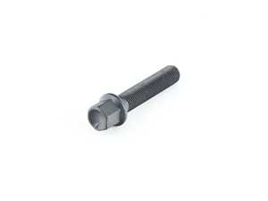 ES#4147754 - 1456302SW - Black Mercedes Ball Seat Wheel Bolt - Priced Each - 14x1.5x63mm - H&R - Mercedes Benz