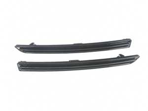 ES#3618592 - R15-1-1000-01-G - Gloss Black Horizontal Slat Rear Reflector Inserts (Gloss Black) - Ditch the stock reflectors with these inserts from Acexxon. - Acexxon - BMW