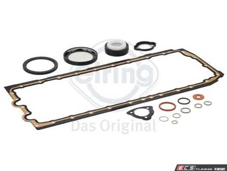 ES#4392755 - 11117548101 - Crankcase Gasket Set - N52 3.0L - Gasket Set for lower portion of your engine - Elring - BMW