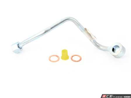 ES#3235900 - 8E0422897A - Power Steering Pressure Hose - Connects the flexible hose to the power steering pump - Gates - Audi