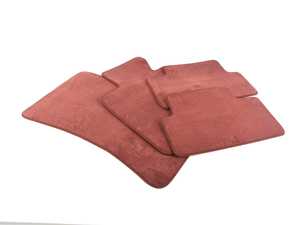 ES#125118 - 51479117345 - E63 Velour Floor Mat Set - Chateau - Complete set of four floor mats - Genuine BMW - BMW