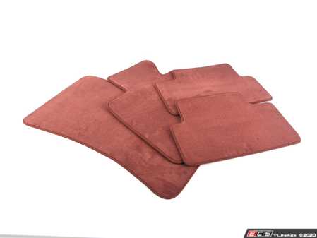 ES#125118 - 51479117345 - E63 Velour Floor Mat Set - Chateau - Complete set of four floor mats - Genuine BMW - BMW