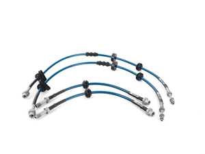 ES#4381905 - 008606LA09 - Turner Motorsport Stainless Steel Brake Lines - Complete Kit  - DOT compliant, Made in USA, New low profile hardware, Superior corrosion resistance! - Turner Motorsport - BMW