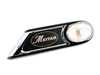 ES#1929934 - 63137239749 - Mayfair Side Turn Signal & Grille - White - Left - Mayfair edition side vent section on the quater panel - Genuine MINI - MINI