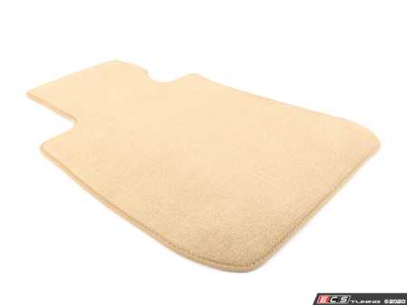 ES#2954566 - 51477265482 - Floor Mat Velours Driver Side - Beige - Genuine BMW driver side replacement floor mat - Genuine BMW - BMW
