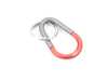 ES#3610204 - 80272460884 - MINI Keyring Color Block - Gray/Coral - Used to hold your keys - Genuine MINI - MINI