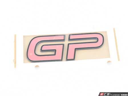 ES#4139045 - 51149481304 - Grille Badge GP3 - Mounts to the front grille and states "GP" - Genuine MINI - MINI