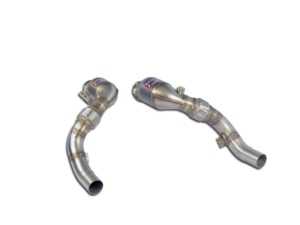 ES#4414042 - 989741KT - Supersprint Downpipes With Sport Catalytic Converters - 100% handcrafted in Italy. Stainless steel construction. Legendary sound! - Supersprint - BMW