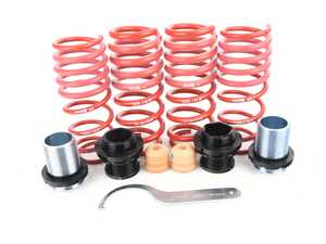 ES#3662266 - 23009-2 - VTF Adjustable Lowering Springs - Lower Spring with Adjustable Perches to Fine Tune the perfect height for your 991 - H&R - Porsche