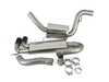 ES#3969592 - SVW042C - Non-resonated cat-back system - Daytona twin ceramic tips - Built to last with 304 stainless steel and engineered for dyno-proven power gains. - Scorpion - Volkswagen